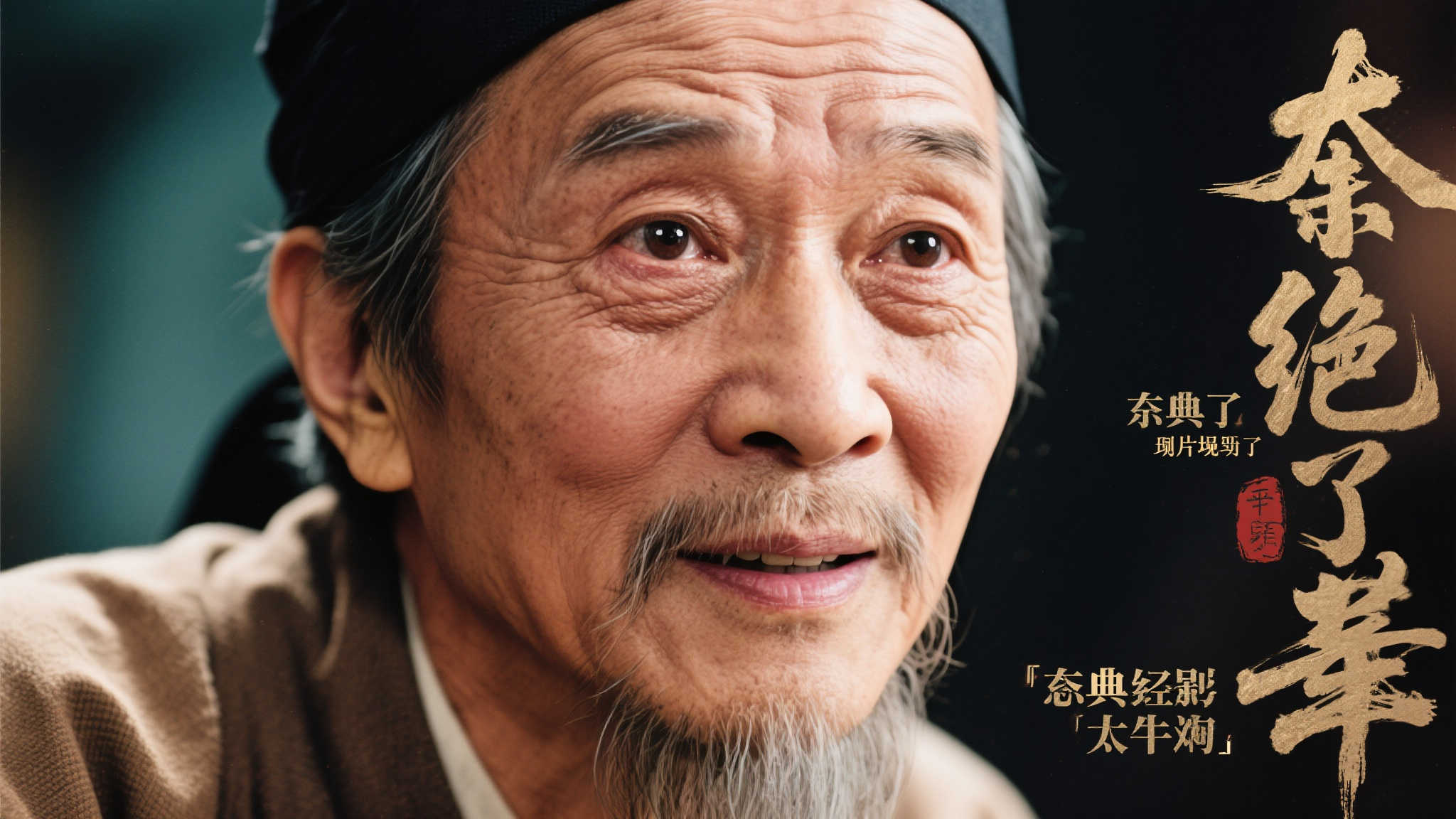 游本昌眼神绝妙，令人叹服！