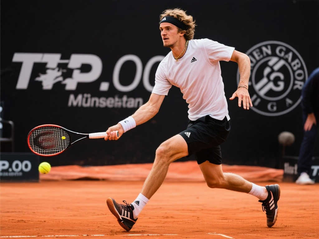ATP500慕尼黑:兹维列夫强势2-0击败穆勒,顺利挺进16强