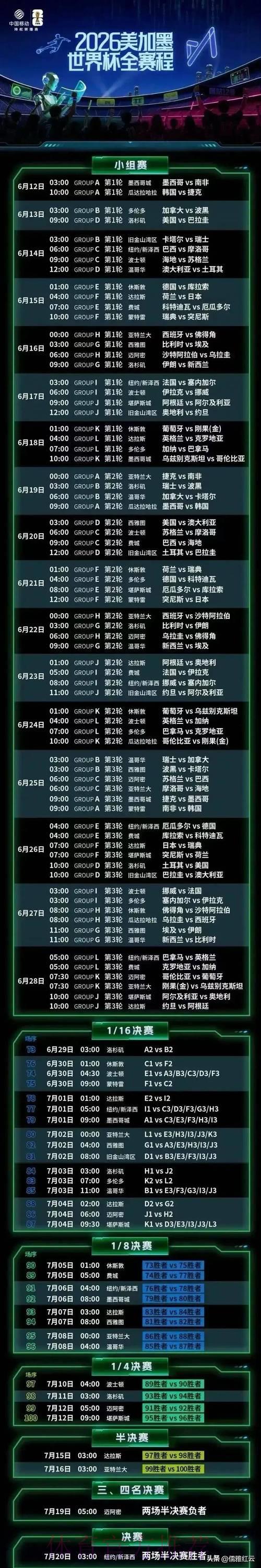 2026世界杯直播观看全攻略:正规官方收看指南